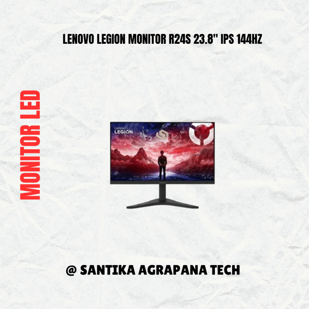 MONITOR LENOVO LEGION MONITOR R24S 23.8" IPS 144HZ