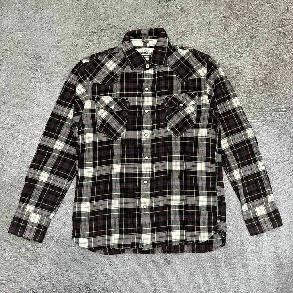 Back Number Double Pocket Flannel