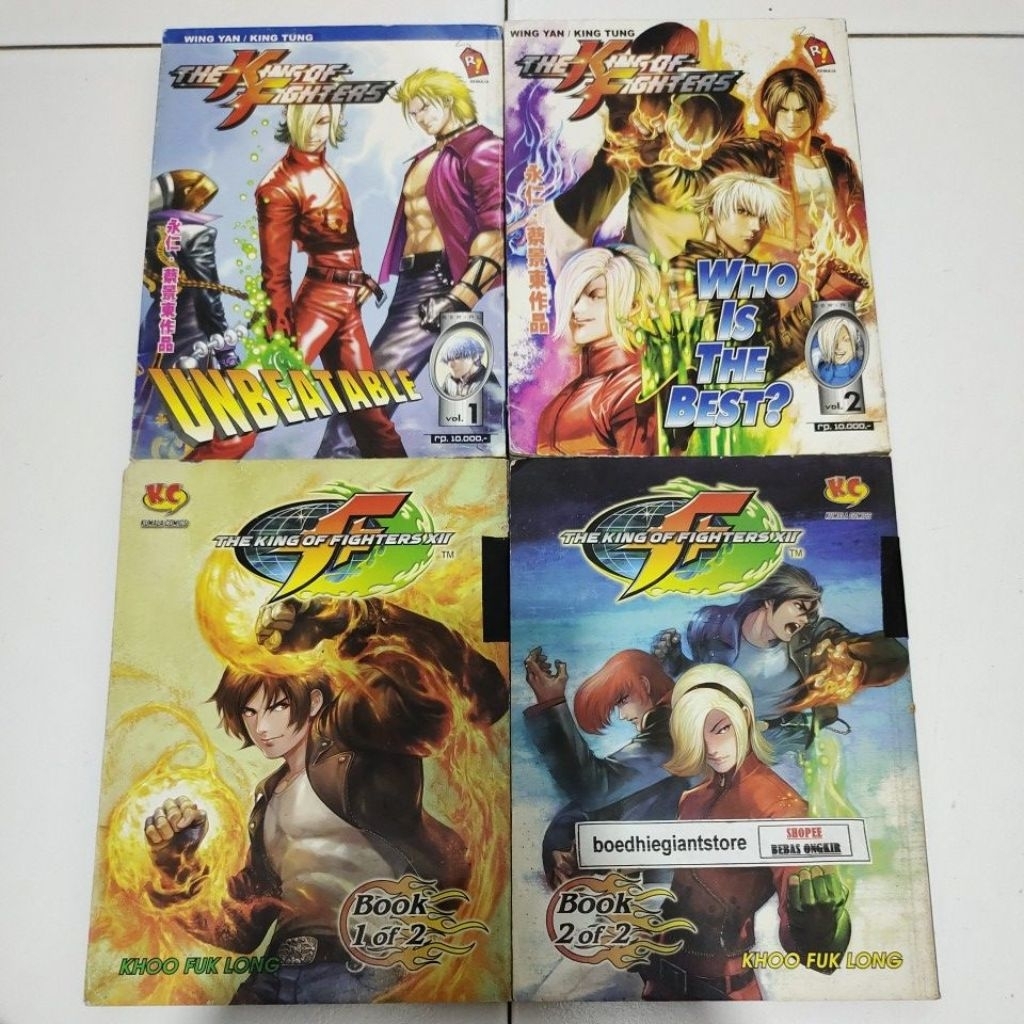 Komik The King of Fighter 1-2 tamat + Komik The King of Fighter XII 1-2 tamat