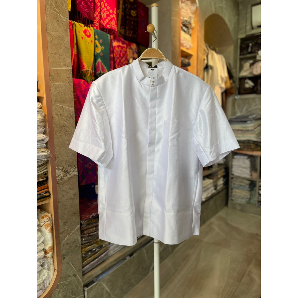 kemeja safari lengan pendek premium (pria)