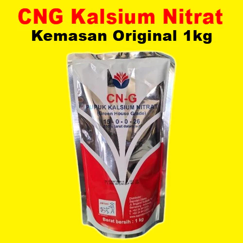 100% ORI PUPUK CALSIUM NITRAT CN-G PAK TANI 1 KG / CNG 1KG / CNG 1 KG / PUPUK CNG PAK TANI 1KG