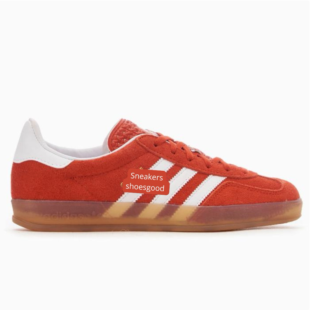 Sepatu Sneakers pria wanita warna Bold Orange White