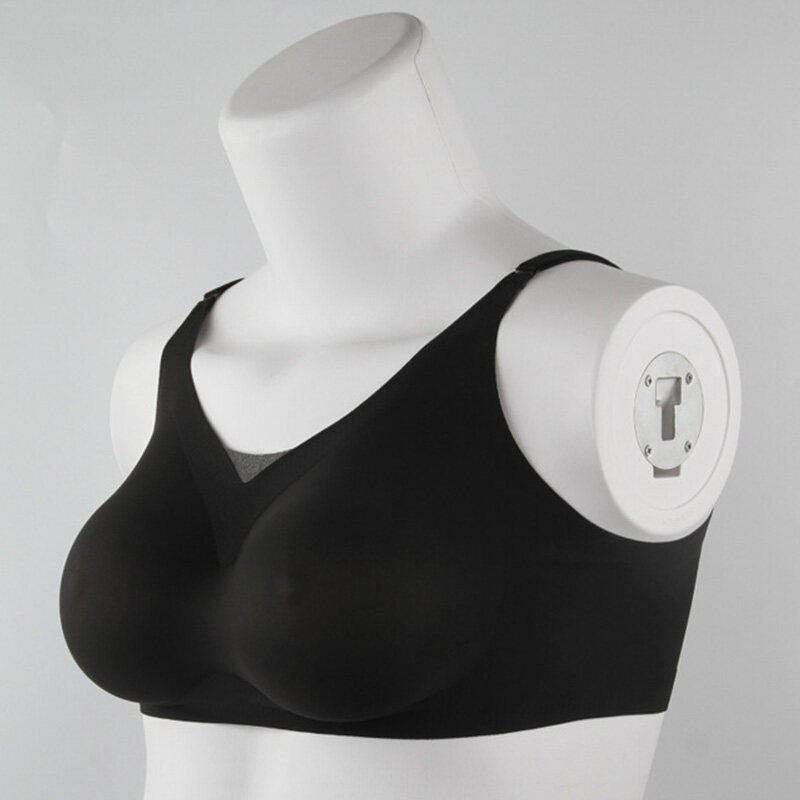 Payudara Palsu Silikon Realistis Membentuk Payudara Palsu untuk Waria Waria Waria