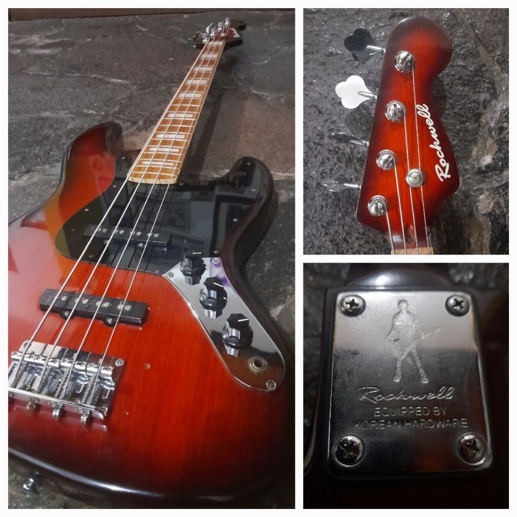 Jazz Bass  - Rockwell RJB 20 ( Original )