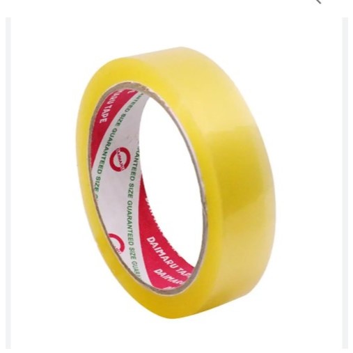 KemasanYA LAKBAN BENING 24MM SELOTIP TAPE BENING BENING LAKBAN PACKING 24MM
