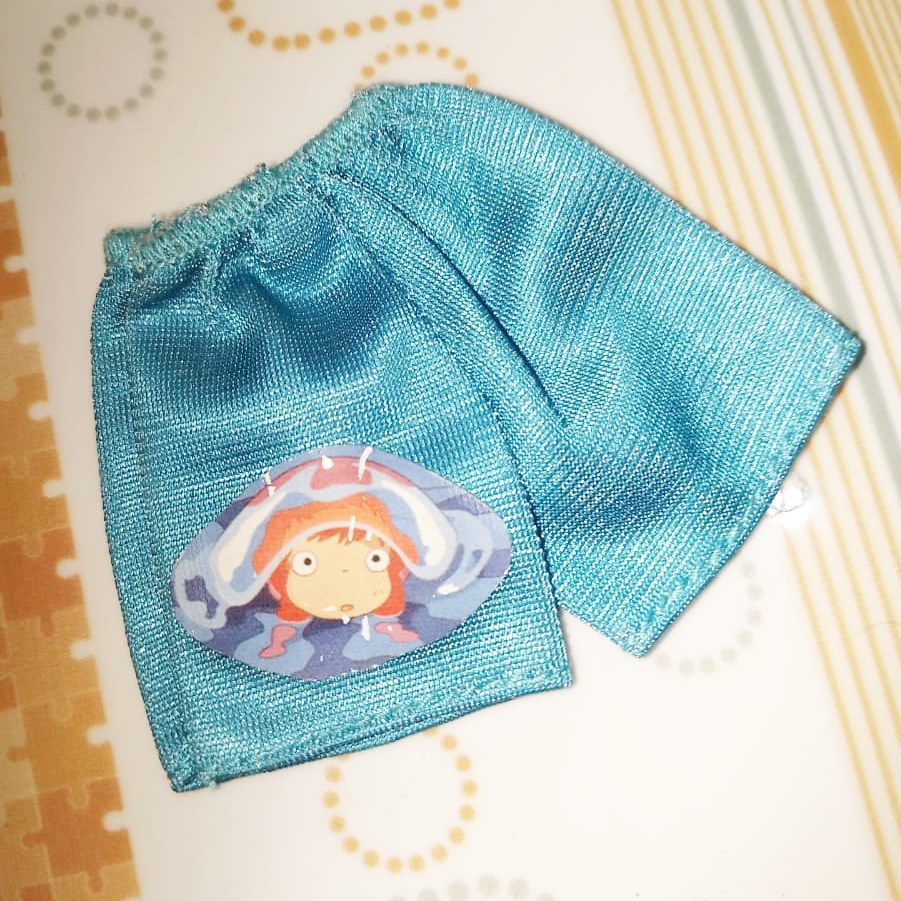 Baju Boneka Barbie Handmade Celana Pendek Ponyo