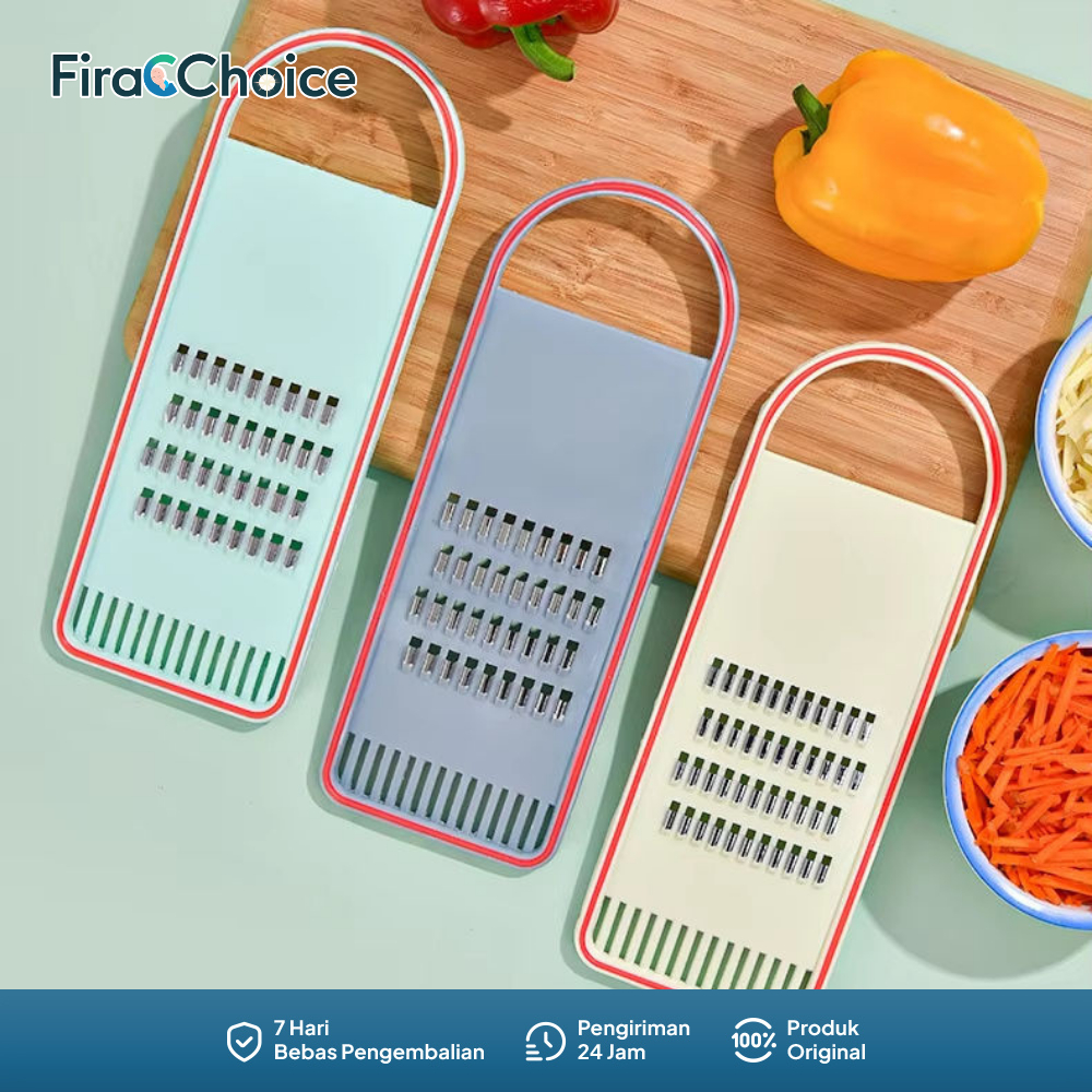 firachoice Dapurku Lengkap   - Parutan Labu Parut Alat Pemotong Buah Sayur Kentang Wortel Dapurku Le