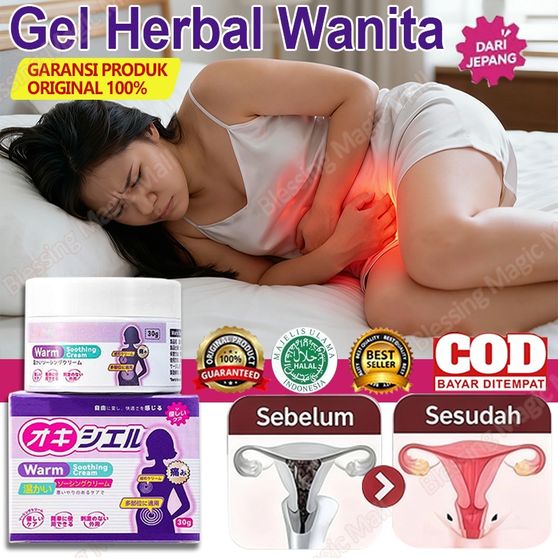 Pereda Nyeri Haid Gel Hangat Untuk Haid Krim Penenang Hangat Pelancaran Menstruasi Gel Cream Melanca
