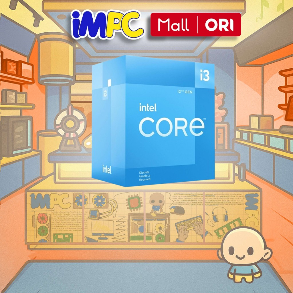 Intel Core i3 12100F BOX (Intel LGA 1700)