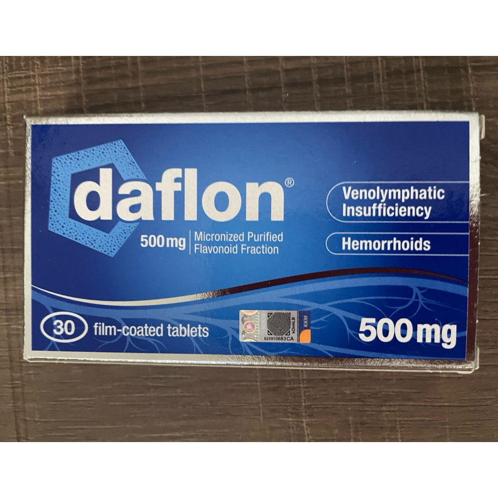 Daflon 500 mg isi 30 tablets (obat Ambeyen)