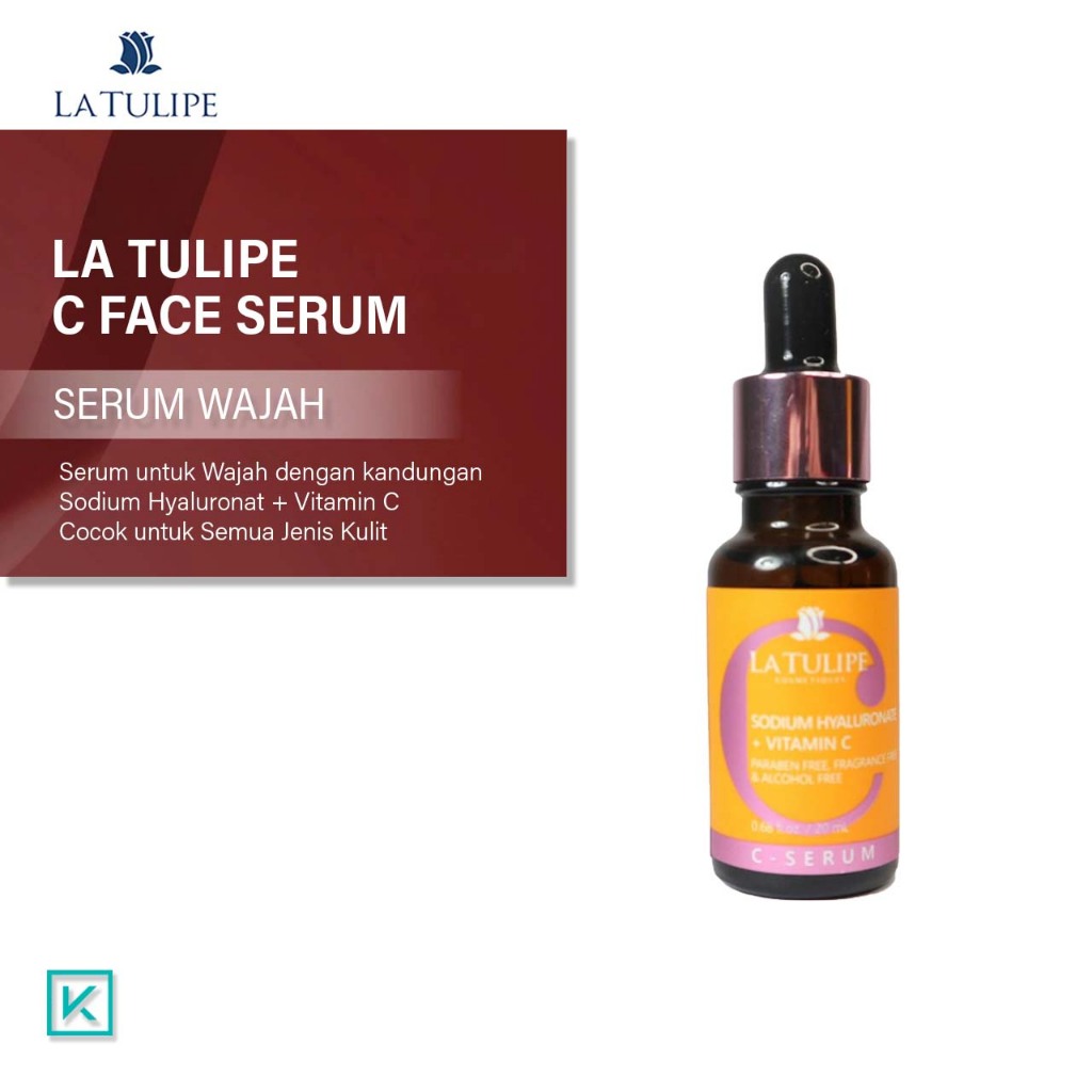 La Tulipe C - Face Serum Serum Wajah La Tulipe