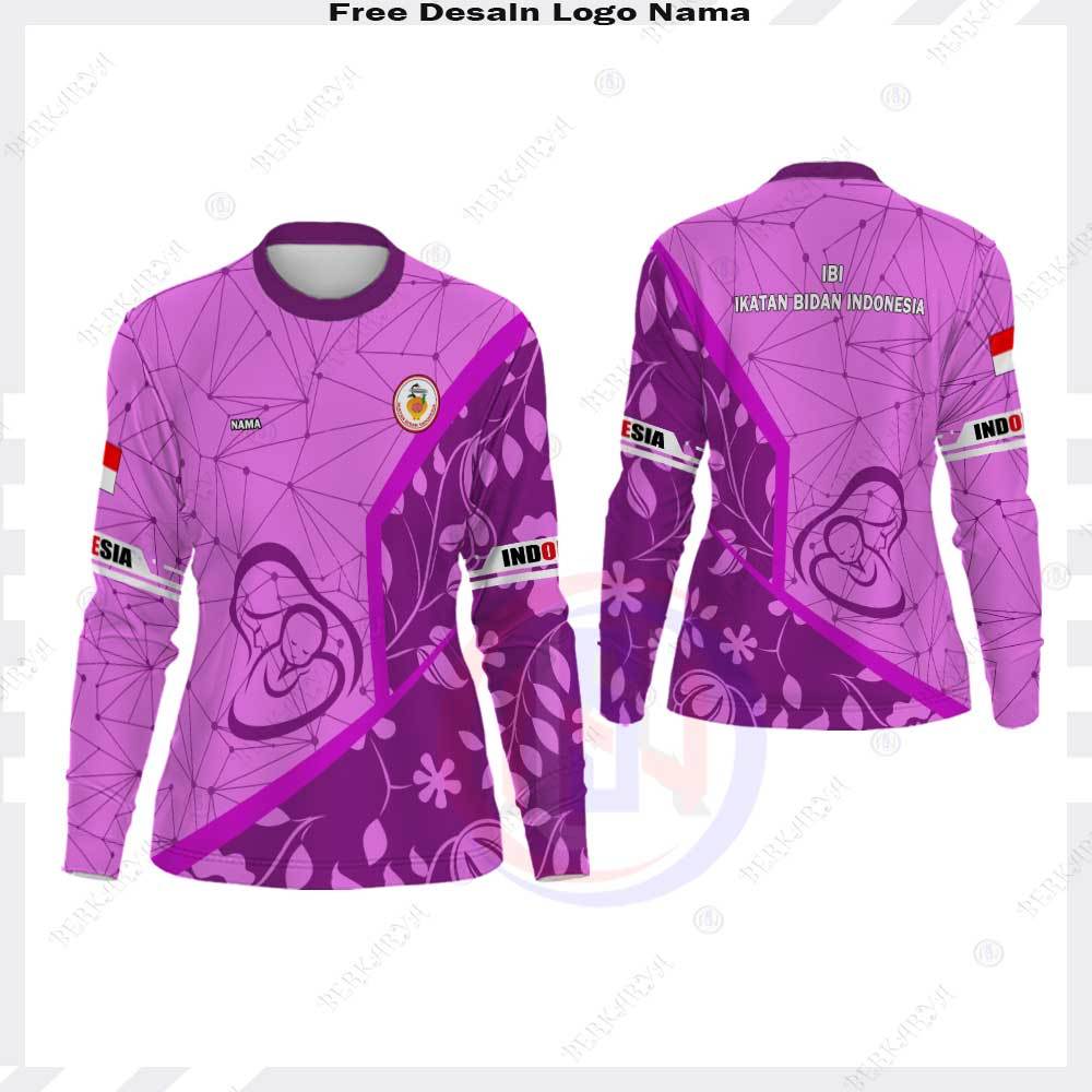 KAOS JERSEY BIDAN FULLPRINT / JERSEY PERAWAT WANITA / KAOS BIDAN BAJU BIDAN PERAWAT  FREE CUSTOM