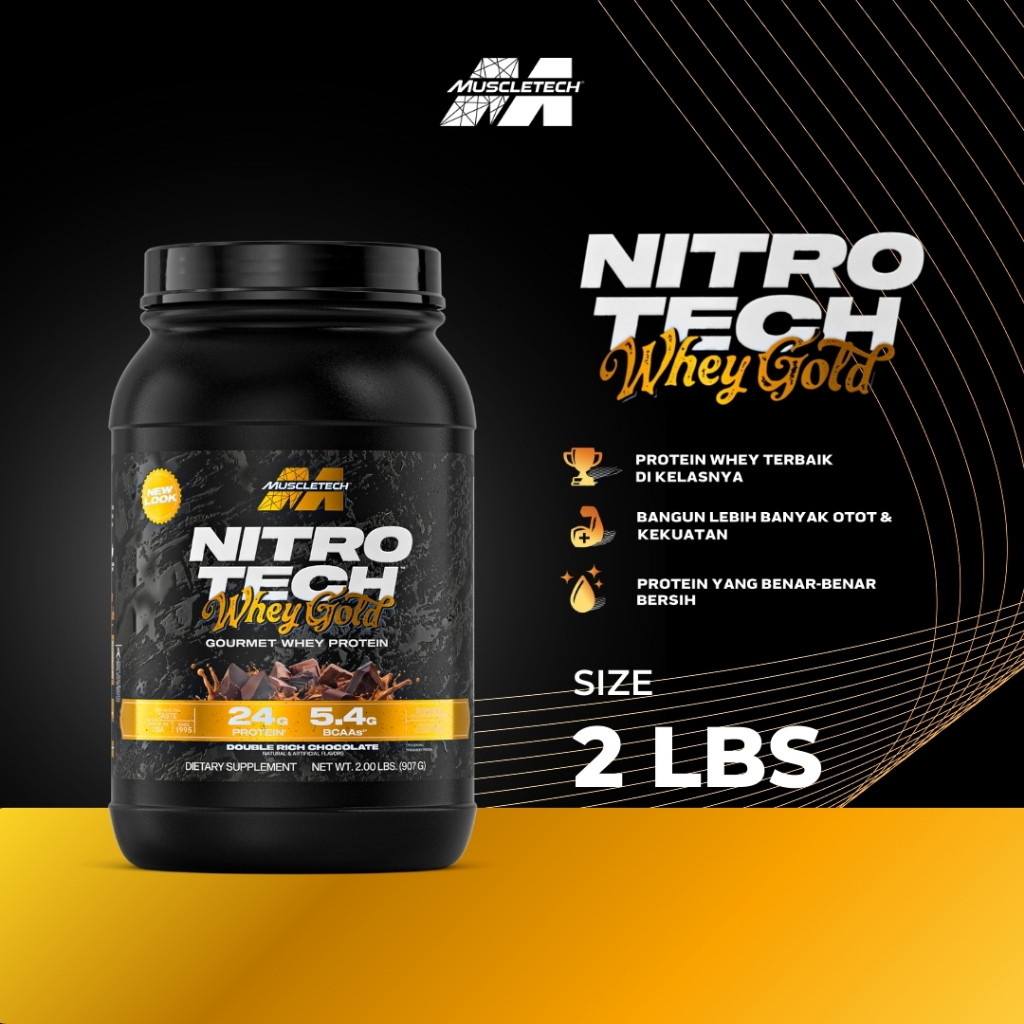MUSCLETECH Nitrotech Whey Gold 2lbs