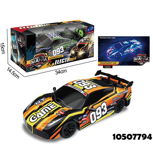 Mainan RC Drift Body Lentur Lampu Full Body | 1:18 Mainan Balap Remote Control/Mobil RC Drift Berkec
