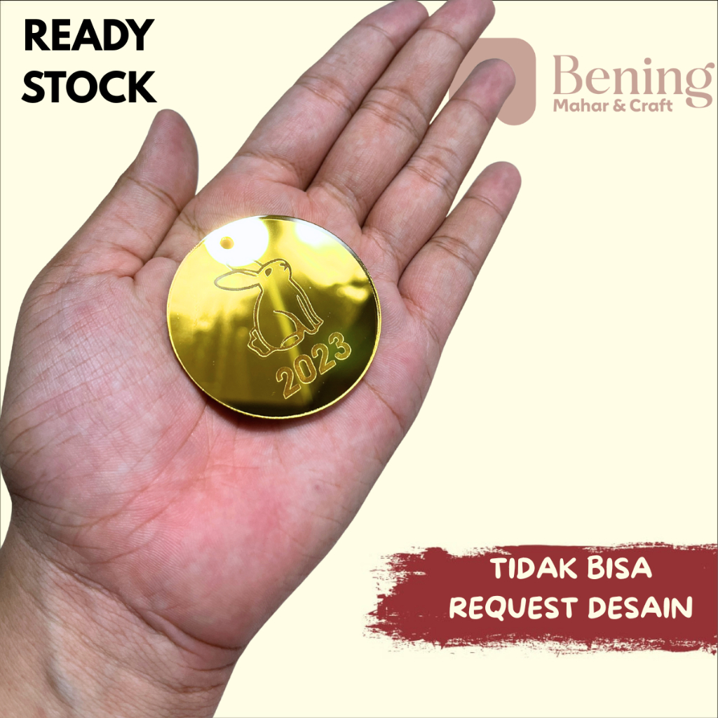 2023 Rabbit Chinese New Year Acrylic Mini Rabbit Chinese New Year