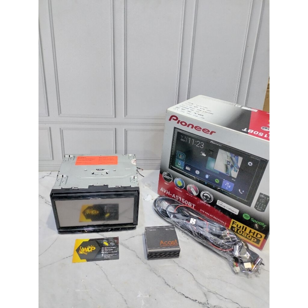 head unit Pioneer avh-A5150BT dan miroring acast Asuka like new