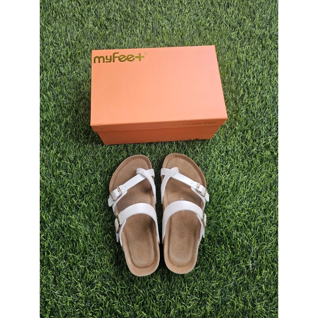 sandal myfeet putih size 37