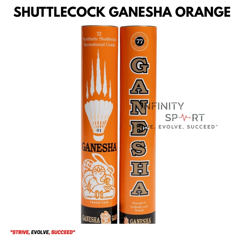 Shuttlecock Ganesha Orange kok Bulutangkis Ganesha