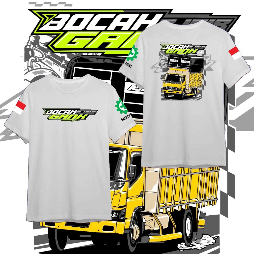 Kaos Bocah Gank / Kaos Truk Canter Distro Pria Premium