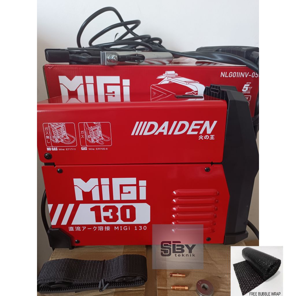 TRAVO LAS DAIDEN MIGI 130/MESIN LAS DAIDEN MIGI 130 Ampere/MESIN LAS 130 AMPERE