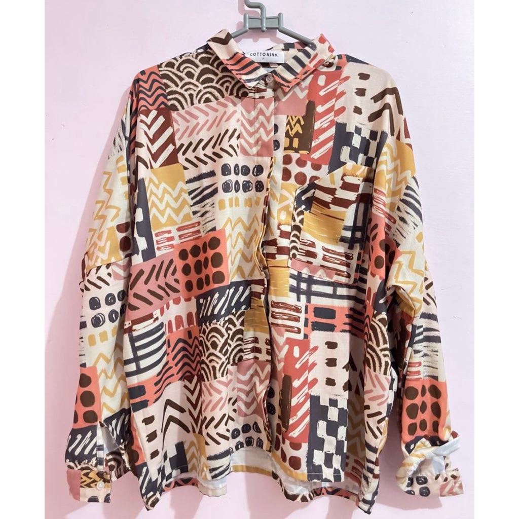 kemeja devon cotton ink