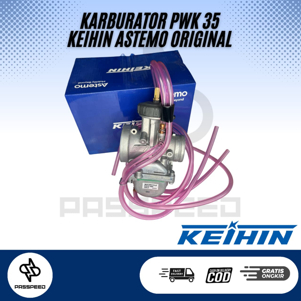 KARBURATOR PWK 35 KEIHIN ASTEMO ORIGINAL MADE IN JAPAN KARBU PWK ORIGINAL