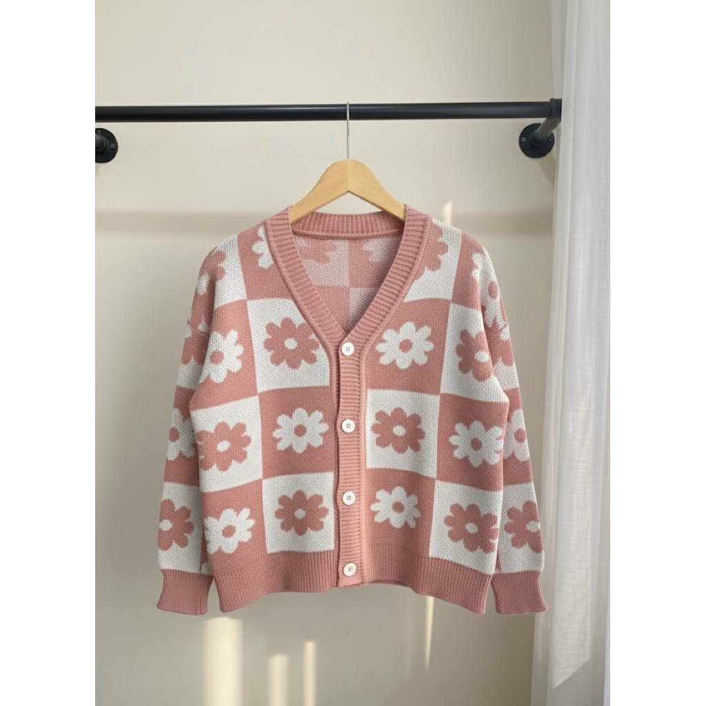 KNITWEAR RAJUT / CARDIGAN RAJUT BARU / PU 1kodi / BAJU ATASAN WANITA