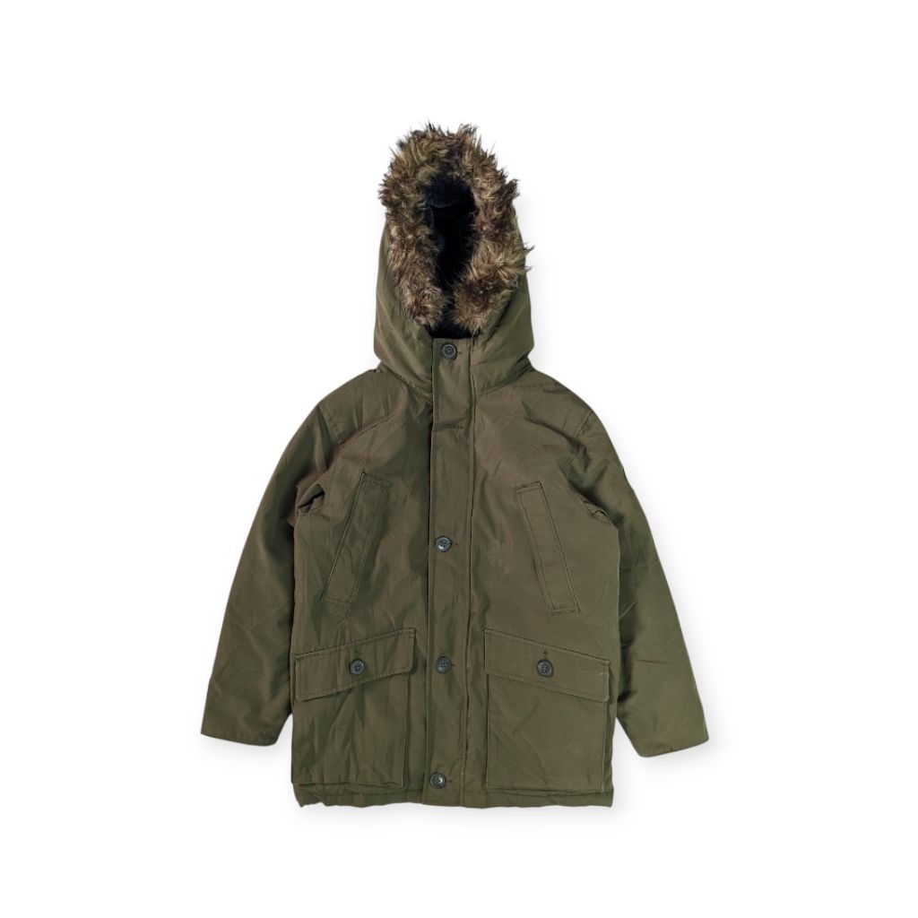 Jaket Anak G4P Kids Boys Down Faux-fur Parka Coat