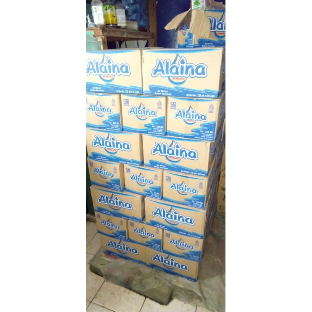 air mineral cup, air cup mineral merk alaina, air mineral cup by top