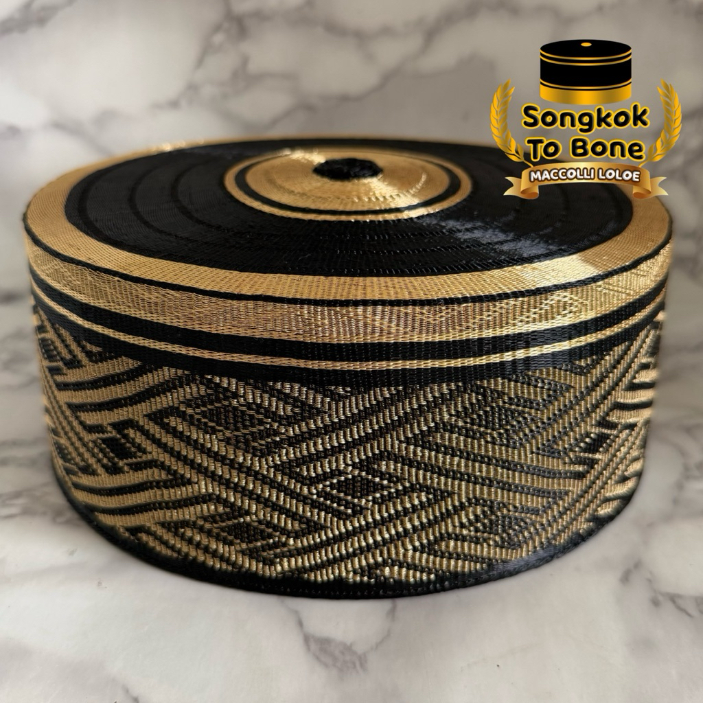 Songkok Recca Tembaga Super Premium - Songkok Bugis - Songkok To Bone