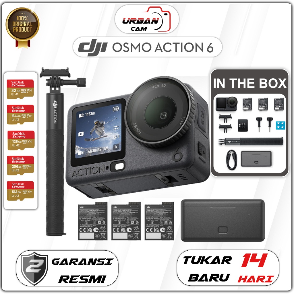 DJI Osmo Action 6 Adventure Combo / DJI Action 6 / DJI OSMO ACTION 6