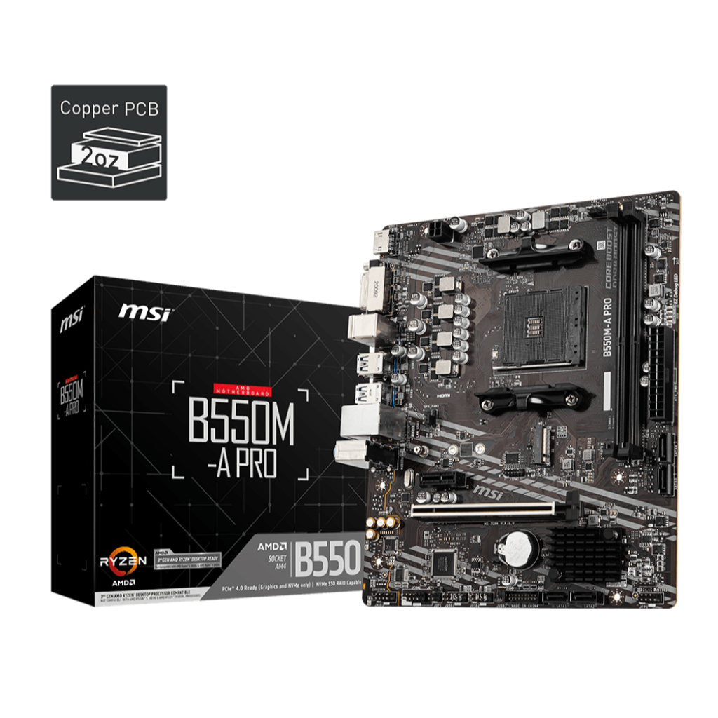 MOBO MSI B550M A PRO