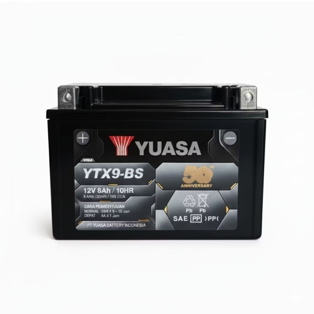 YUASA Battery YTX9-BS 12V/8,4Ah