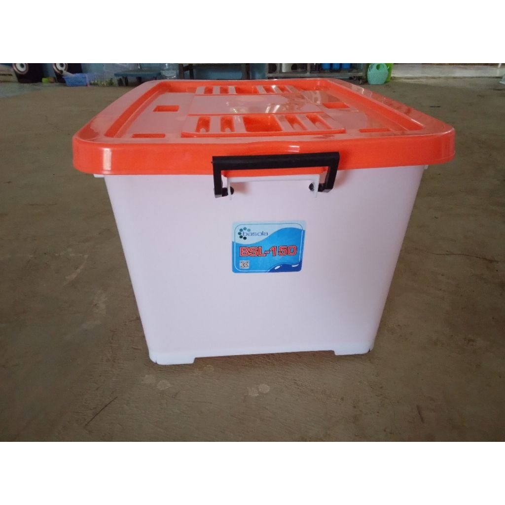 Box Kontainer Plastik BSL BASOLA 150 Liter dengan Volume Besar