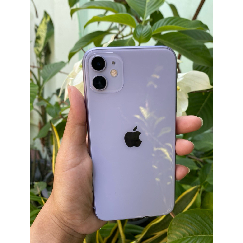Iphone 11 64 Purple IBox Bekas SIAP PAKAI