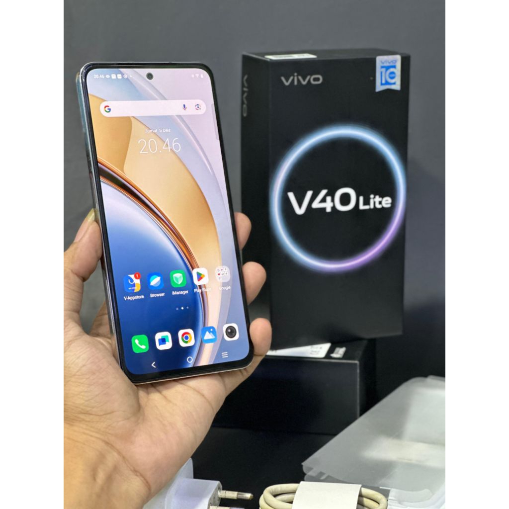 Vivo V40 lite 4G 8/128 gb second garansi resmi