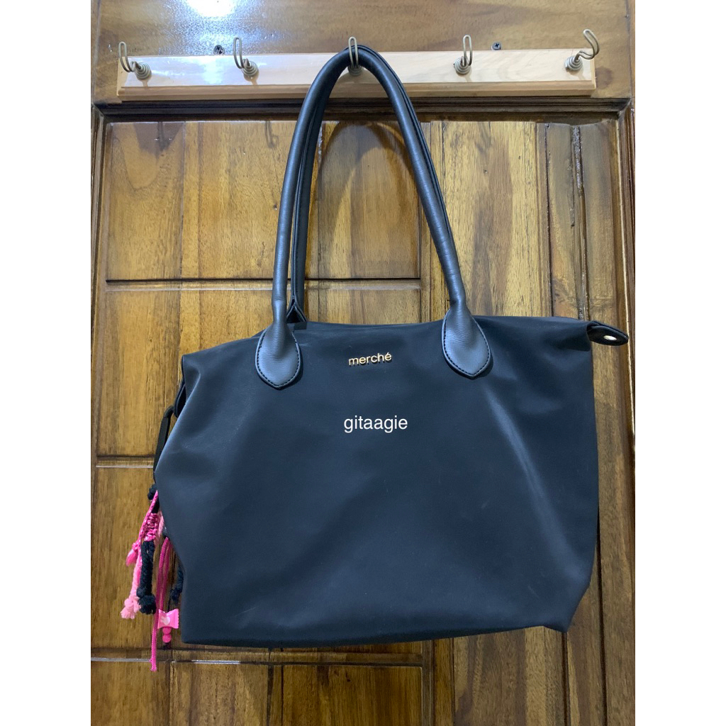Preloved Totebag Tas Kuliah Kerja Merche