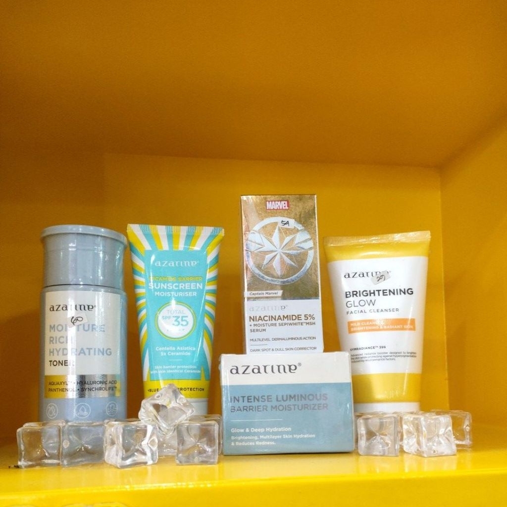 Azarine Hydrating and brightening series (paket untuk kulit kering)