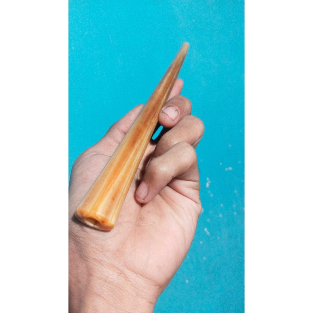 pipa pipo once bahan tulang moncong ikan marlin kristal