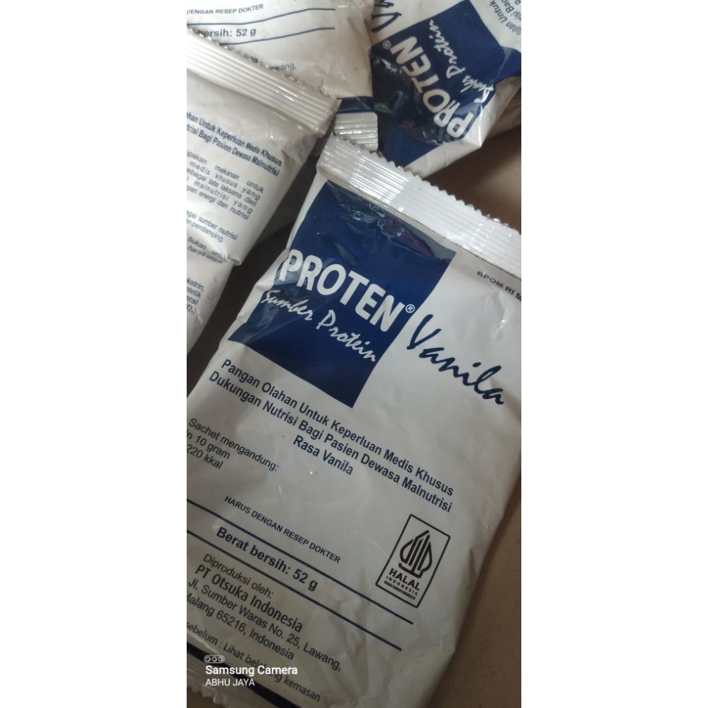 Proten vanilla 52gr susu kedelai