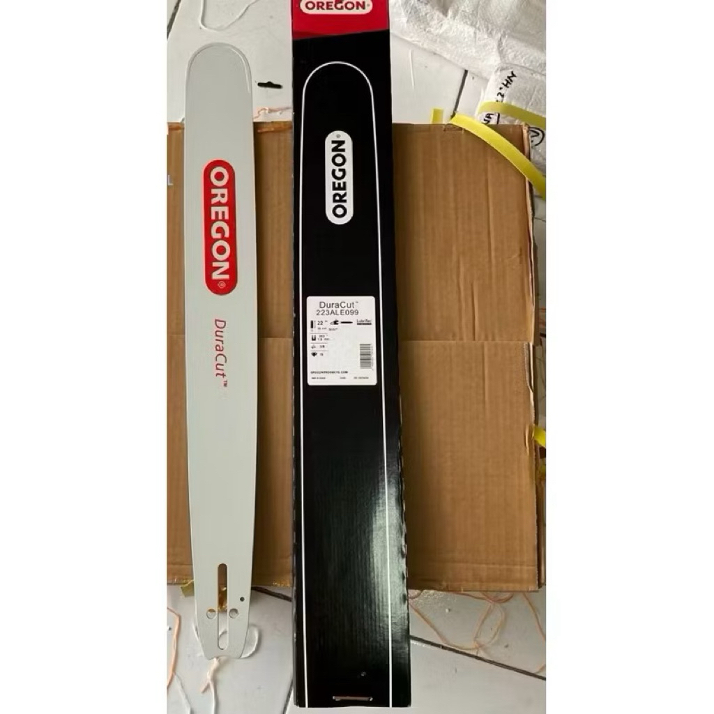 Bar Chainsaw ASLI OREGON 22"Laser / Baja Bar Senso Oregon 22 Inch