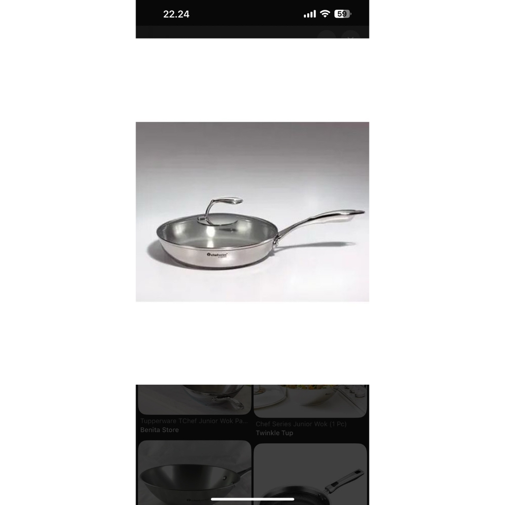 T chef Frypan+tutup