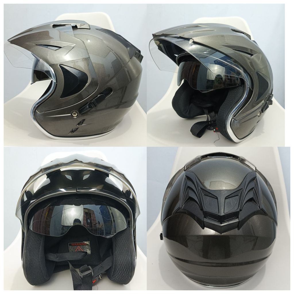 Helm Ink Double Kaca/Visor Original ( HELM DEWASA ) Pria/wanita SNI