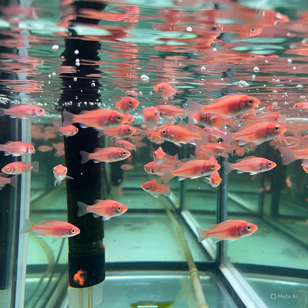 merah merona bibit bobot nila merah Bangkok vitamin super original ikan hiyas dekorasi Akuarium aqua