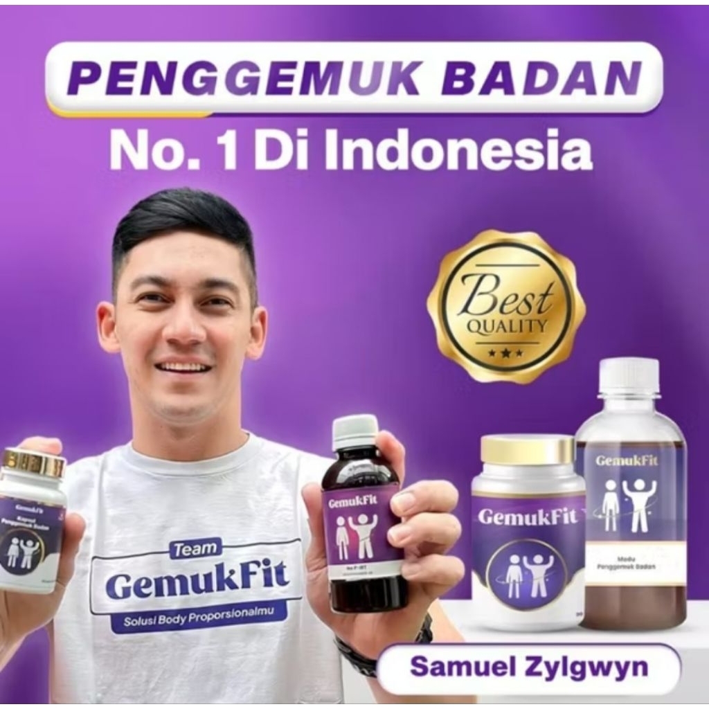 Obat Gemuk Fit 1 Botol | 30 Kapsul Penambah Berat Badan Obat Gemuk Obat Penambah Nafsu Makan Obat Ge