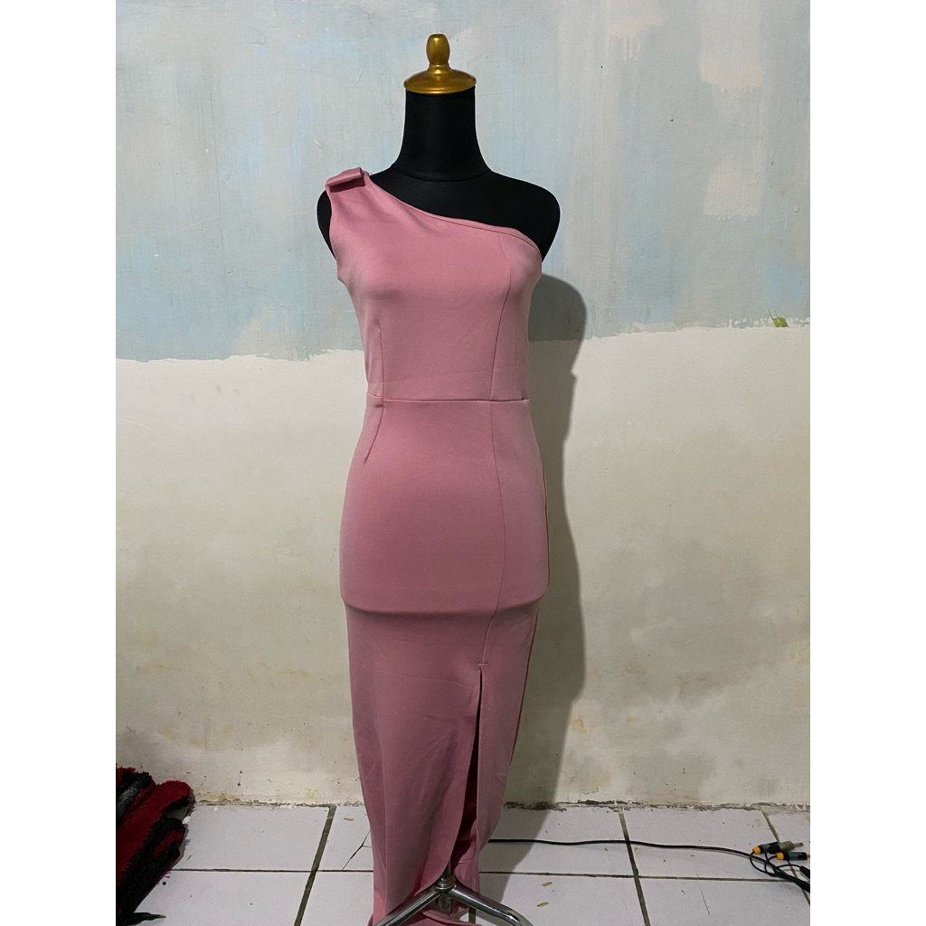 dress panjang scuba