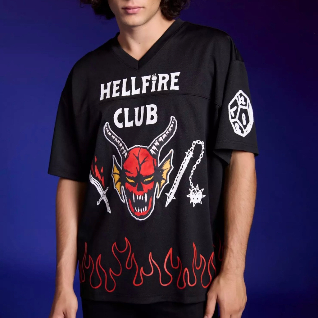 Official Stranger Things - Hellfire Club Football Jersey