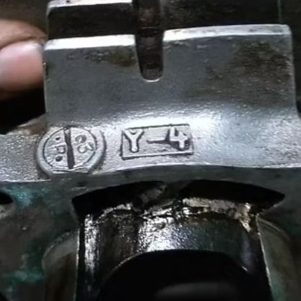 BLOK RX KING ORIJINAL COPOTAN Y4 TANPA TIANG OS 100 SETANDAR