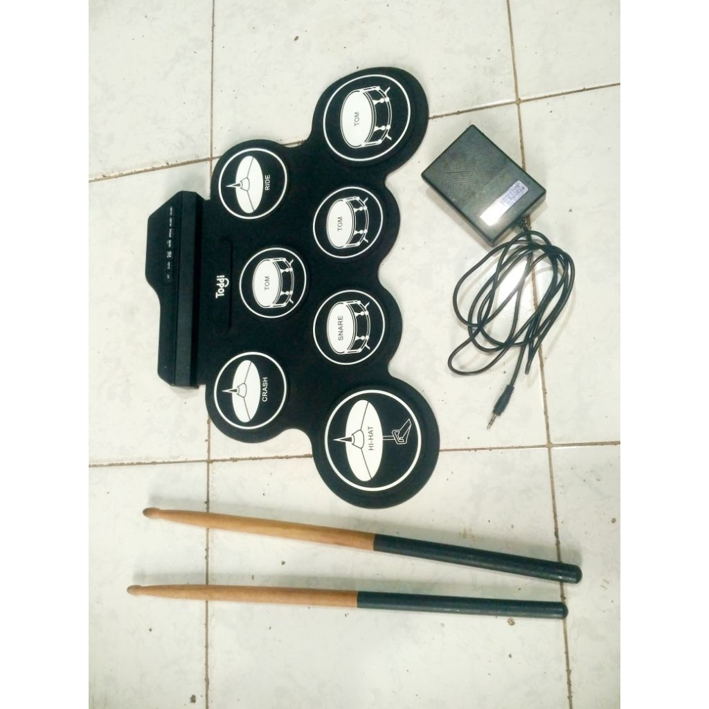 drum elektrik+pedal,normal second