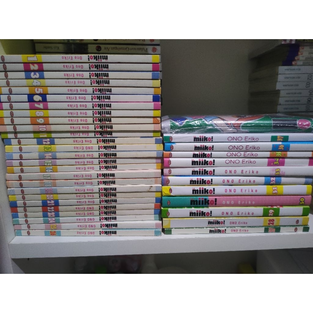 Komik Hai, Miiko Set 1-37 (Bonus mousepad)